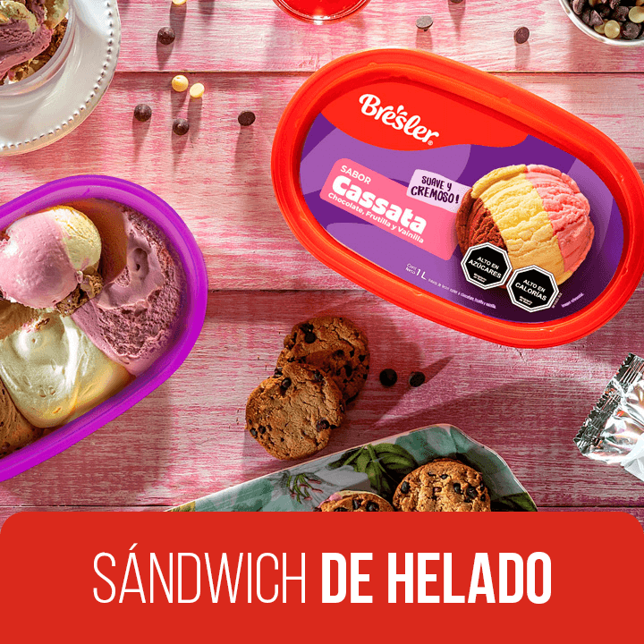 Sándwich de helado