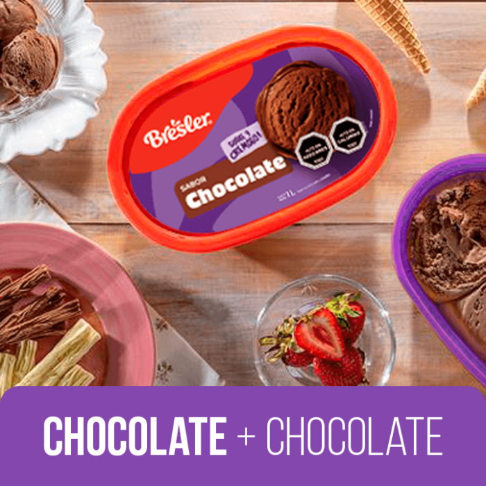 Helado+chocolate