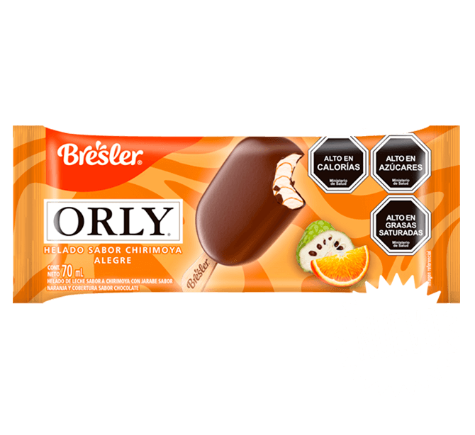 HELADO ORLY CHIRIMOYA ALEGRE